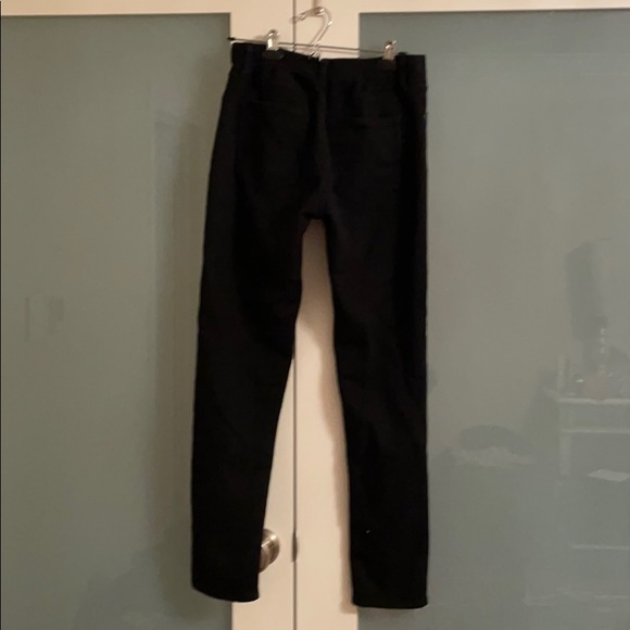 Uni Qlo jet black soft denim - Picture 5 of 7